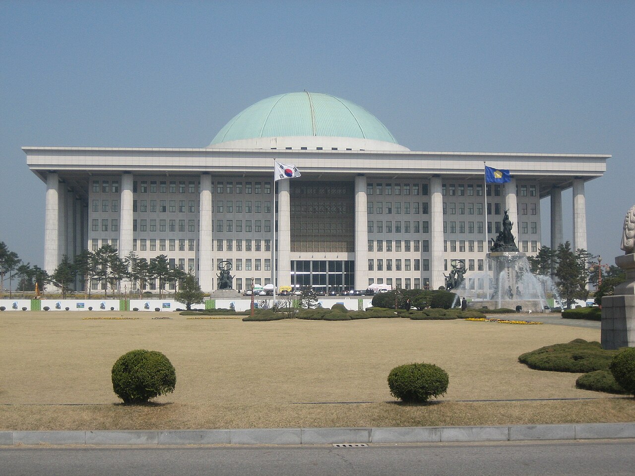 여의도 국회의사당 전경