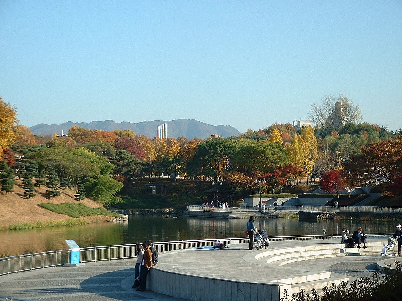서울 올림픽공원 전경