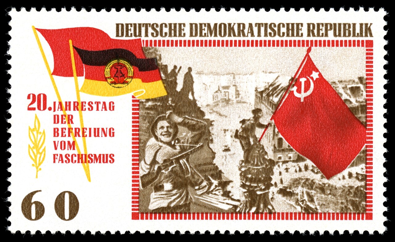 1965년 동독 우표