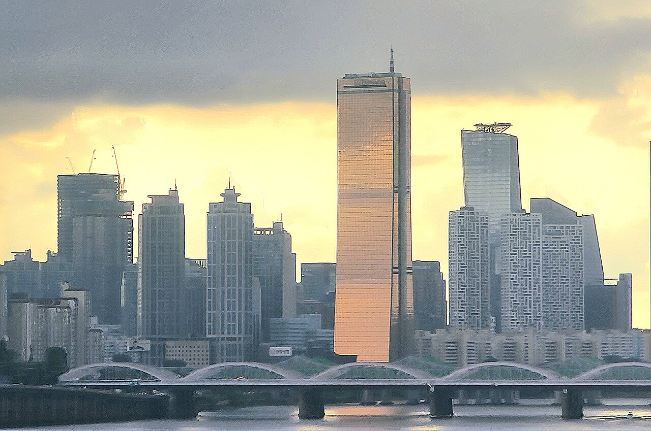 여의도 마천루와 63빌딩