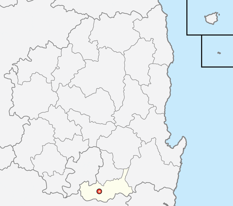 청도군 지도