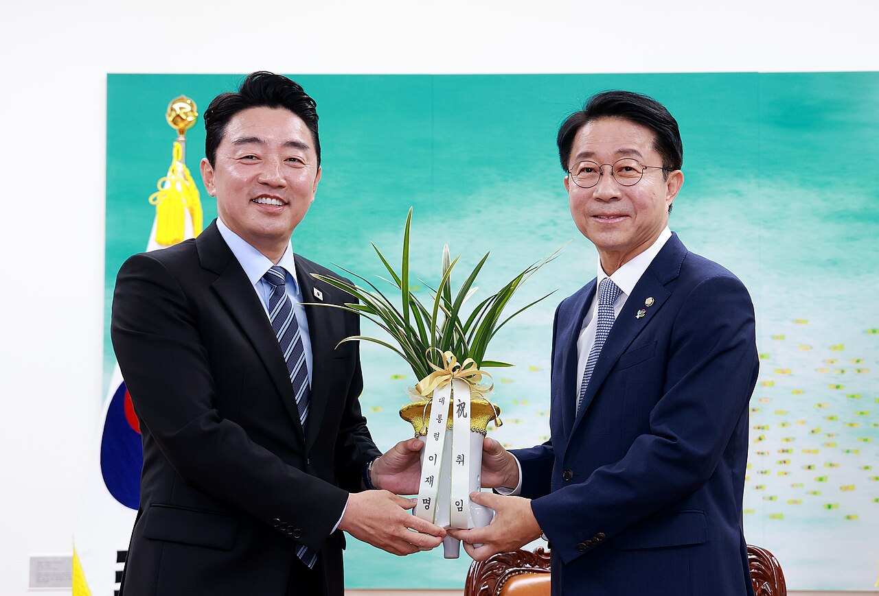 조정식 국회의장과 강훈식 대통령비서실장 접견