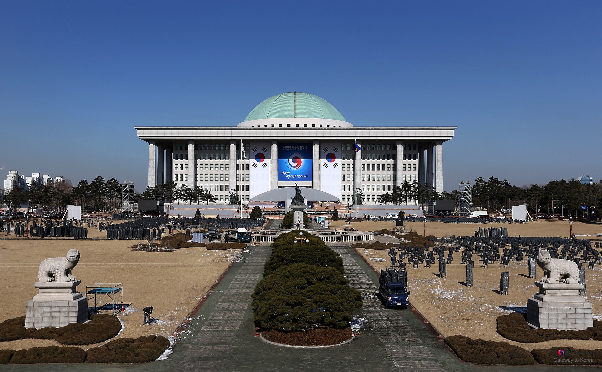 여의도 국회의사당 전경