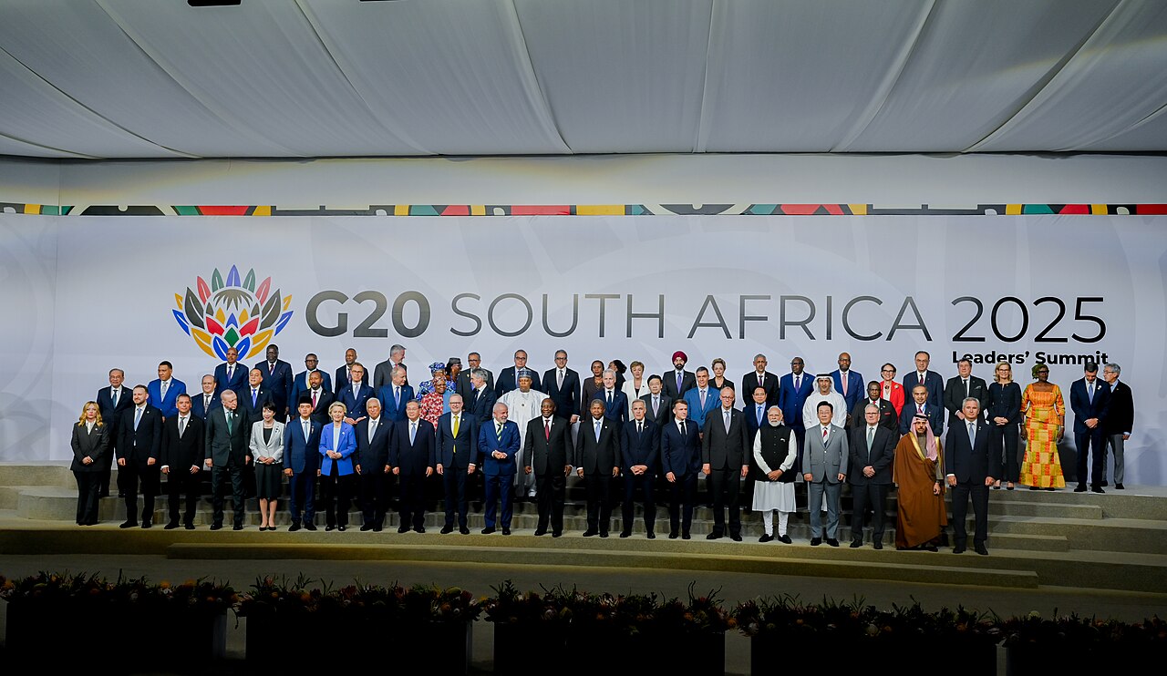 2025 요하네스버그 G20 정상회의 단체사진