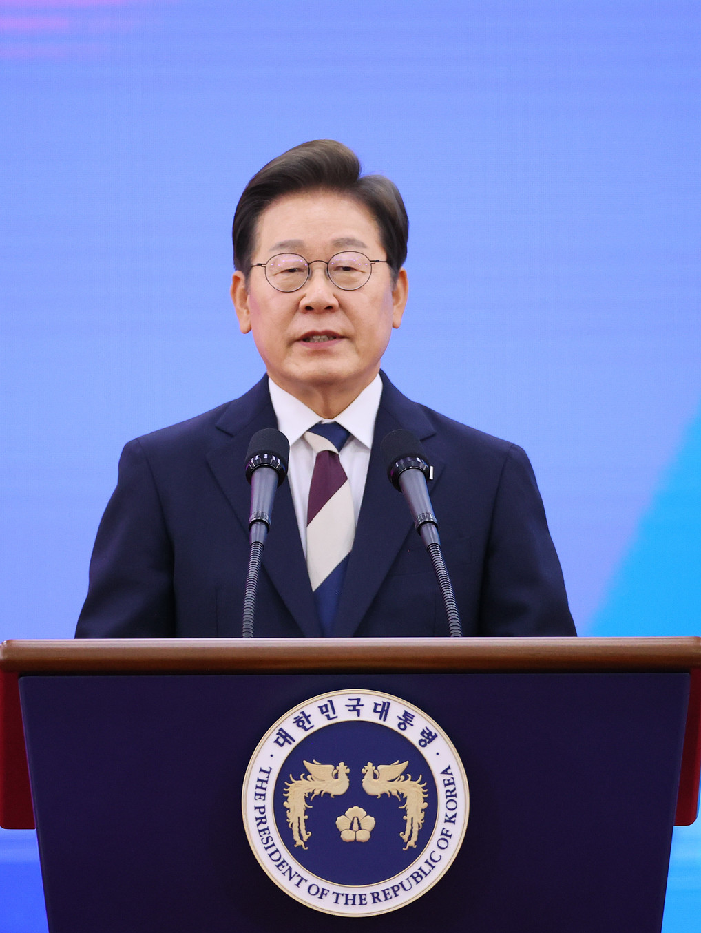이재명 제21대 대통령 인물 사진